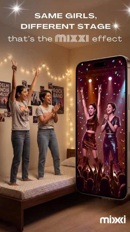 MIXXI poster: Same girls, different stage