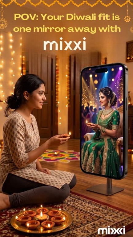 MIXXI poster: POV, your Diwali fit